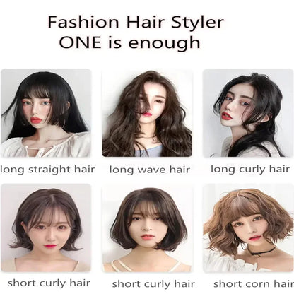 New design adjustable temperature wave styler hair styling tools hair curler rotating portable hair curler comb
