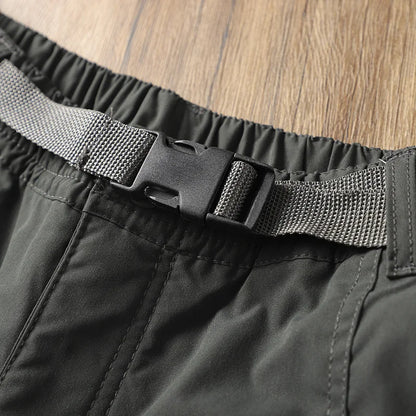 Outdoor Workwear Pants Men's Loose Fleece Lined Thick Soft  Hiking Mountain Climbing Windproof Waterproof Jacket Pants