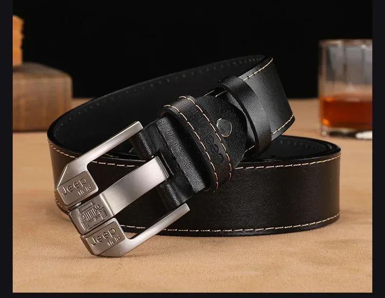 Men High Quality Genuine Leather Belt Luxury Brand Designer Belts Men Fashion Waist Straps for Jeans Trousers