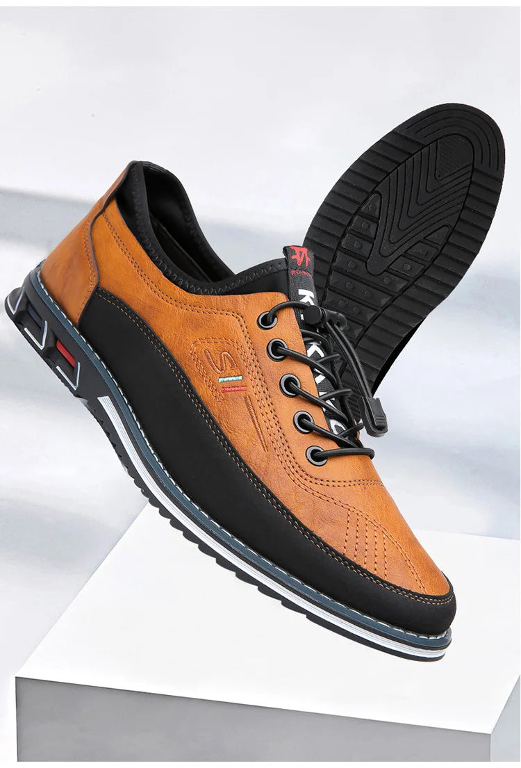 Large Size Men's Casual New Business Casual Board Shoes Non-Slip Comfortable Export Men's Shoes-1981
