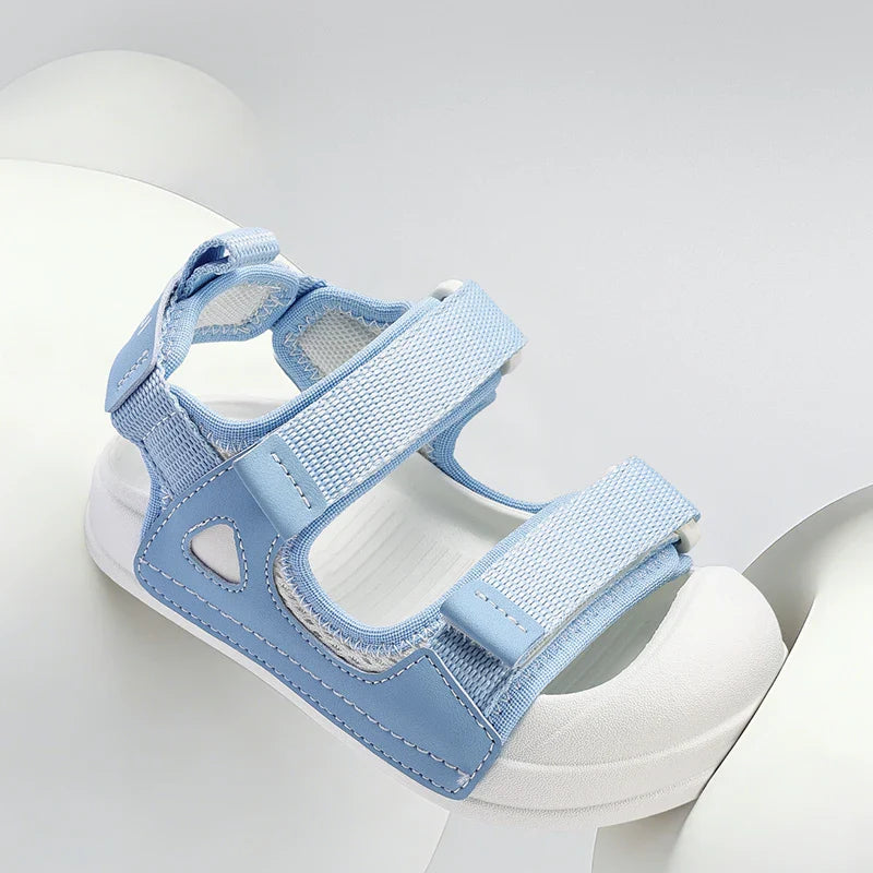 Cheerful Mario Summer Cute Outdoor Sandals for Kids Walking and Travel