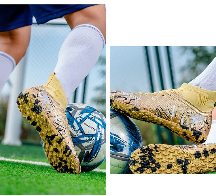 New Professional Unisex Soccer Boots Non-slip Football Shoes Outdoor Drop Shipping Futsal Match Training Sport Sport Sneakers