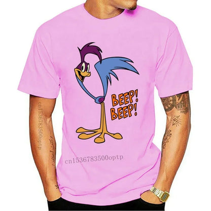 New Men t-shirt Road Runner Beep! Beep! T Shirt tshirt Women t shirt