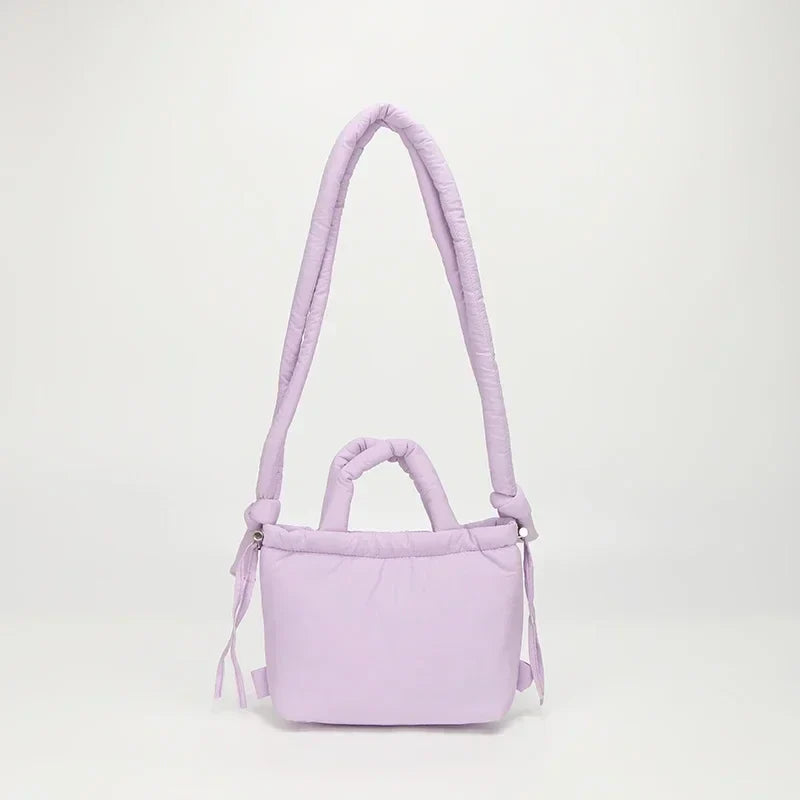Colorful Nylon Small Square Shoulder and Crossbody Bags Super Cool Simple Versatile Handbags for Women 2024 Casual Hot Sale