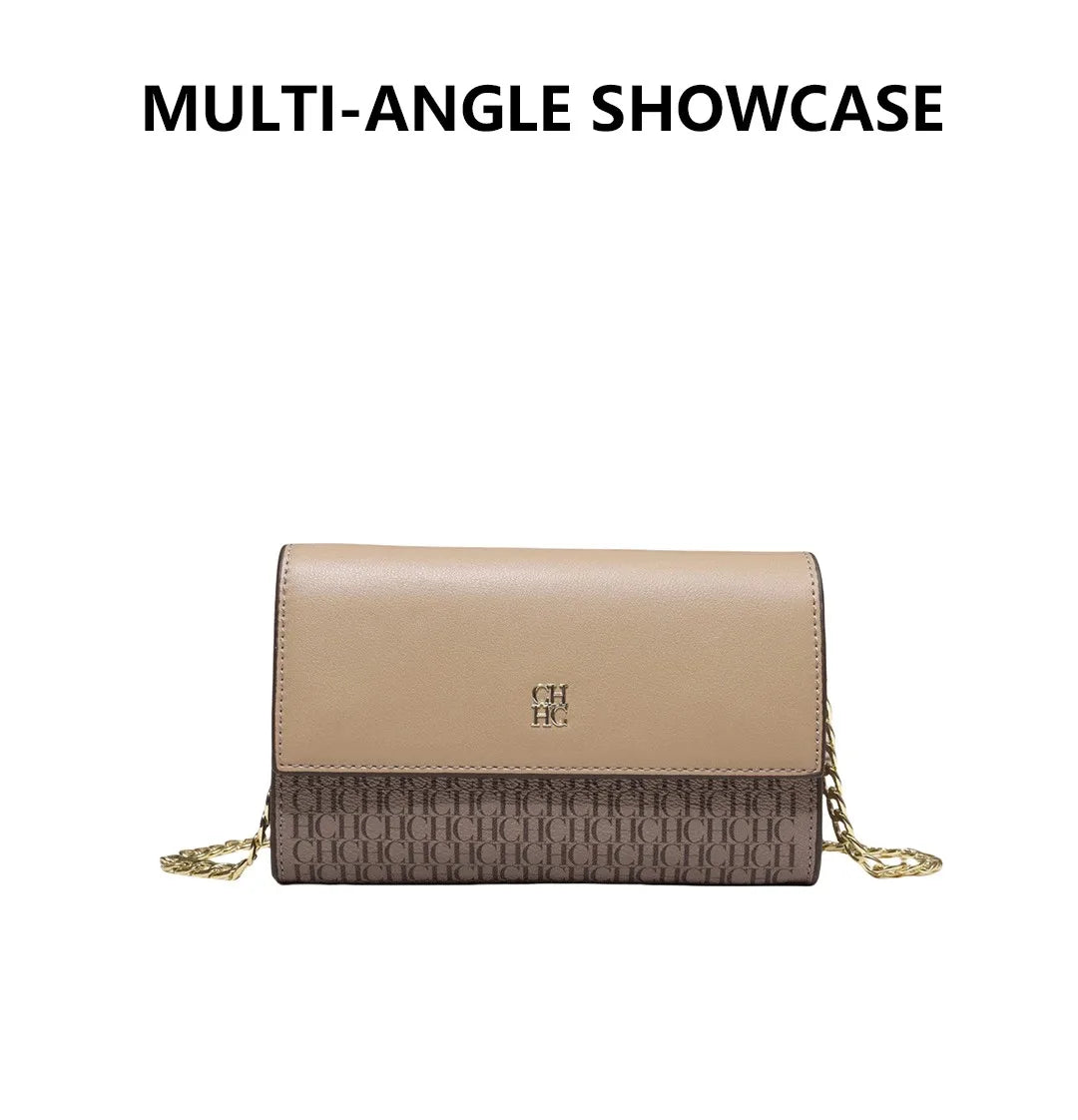 Festival Essential Versatile Women's Chain Bag Letter Printing Design 2026 Fashion Women's Shoulder Bag
