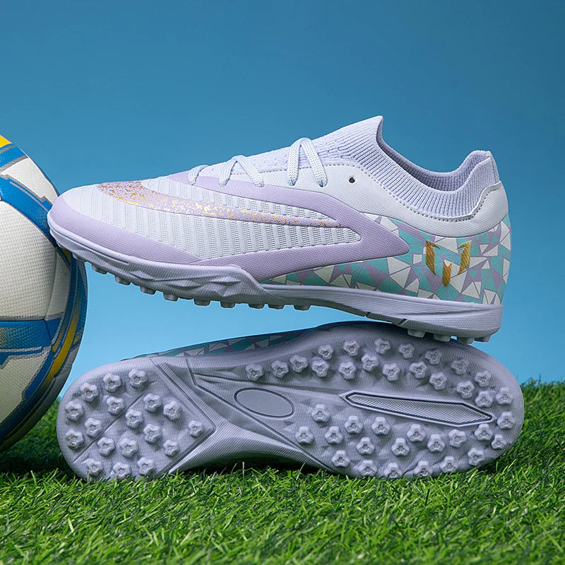 New Kid Match Boys Professional Non-Slip Comfortable Football Boots Sneakers Match Soccer Shoes Outdoor Sports Shoes Unisex