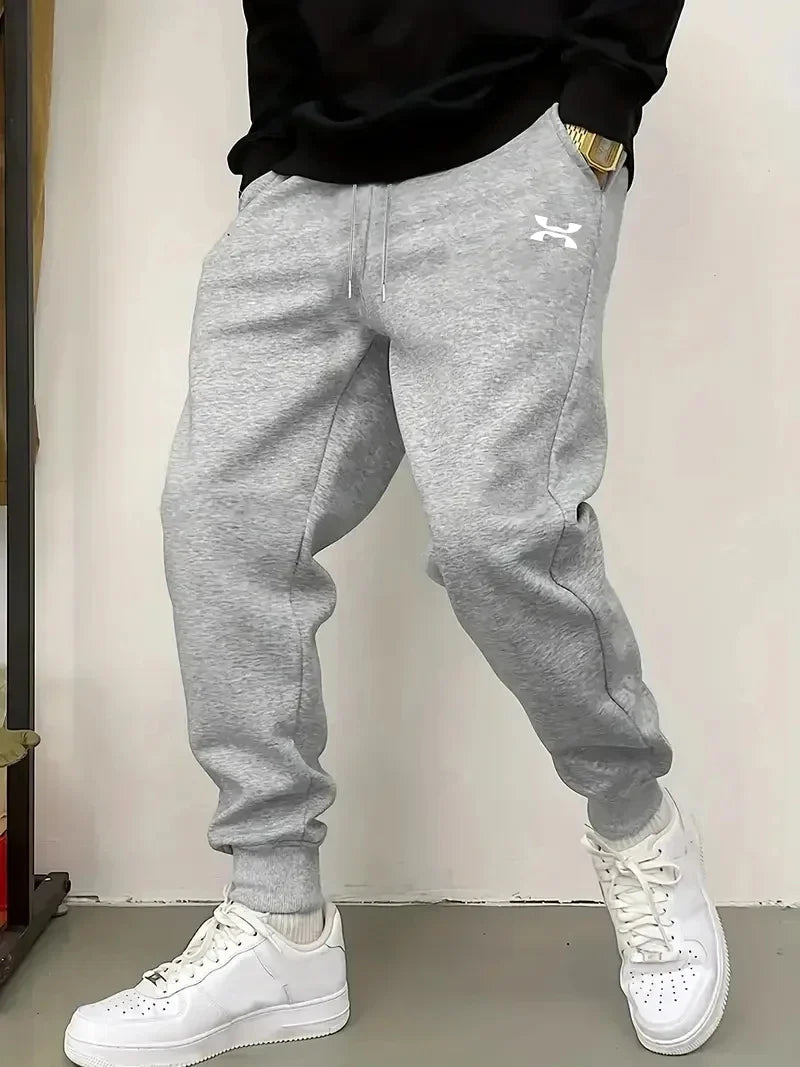 2026 Autumn/Winter New Men's Sportswear Pants, Outdoor Thickened Jogging Pants, Fashionable Men's and Women's Casual Pants