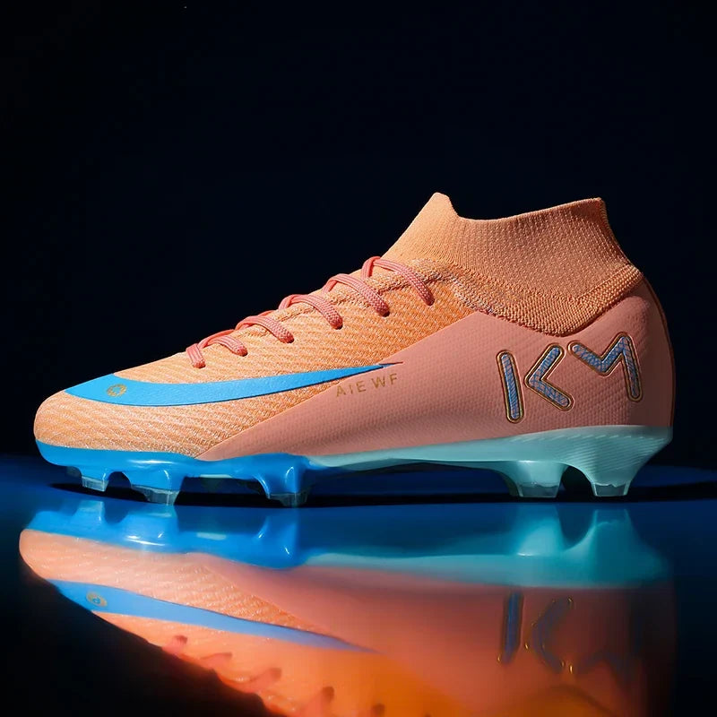 New Men Match Football Boots Ankle Non-Slip TF/FG Professional Soccer Shoes Boys Sneakers Comfortable Sports Shoes Unisex