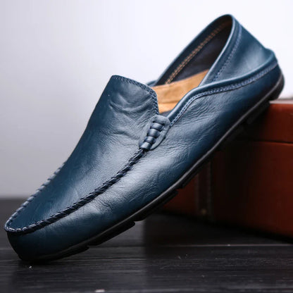 Men's Leather Casual loafers Shoes wedding Dress Shoes New Big Size  Moccasins Shoes Suede shoes High Quality zapatos