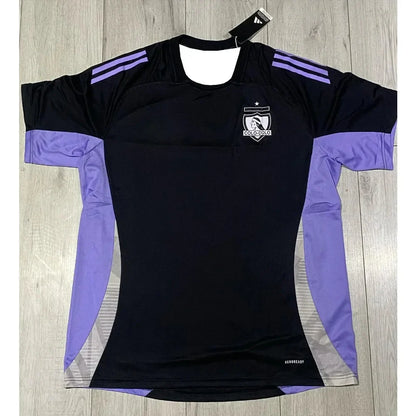 2025 Nova Camisa Masculina de Secagem Rápida Chile Futebol Clube Colo-colo Moda 3D Estampada Manga Curta Confortável Casual