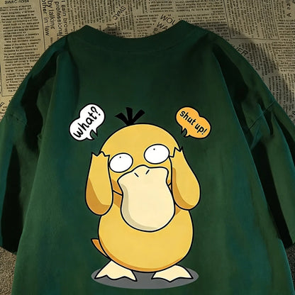 Anime T Shirt Man Women Cotton Short Sleeve Tee Streetwear Clothes Oversized Casual Top Summer Fashion Unisex