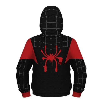 New AnimeSpider Man Iron Man Hoodie Kids Superhero Cosplay Jacket Boys Girls Zipper Star Wars Sweatshirt for Halloween Party
