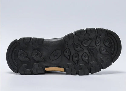 New Spring  Autumn Men's Casual Shoes British Middle aged Dad Shoes Fashion Business Leather Shoes