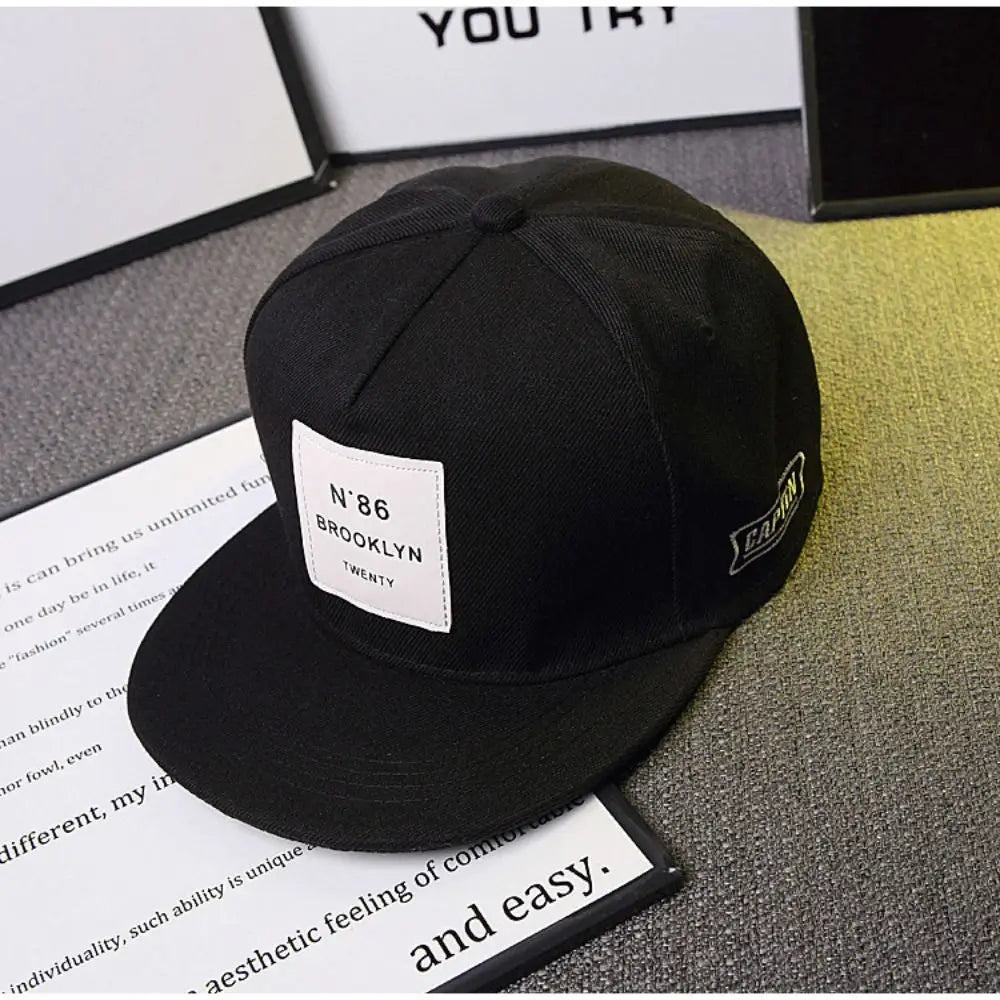Patch Baseball Cap Sun Protection Summer Spring Hip-hop Cap Outdoor Embroidery Men Hat