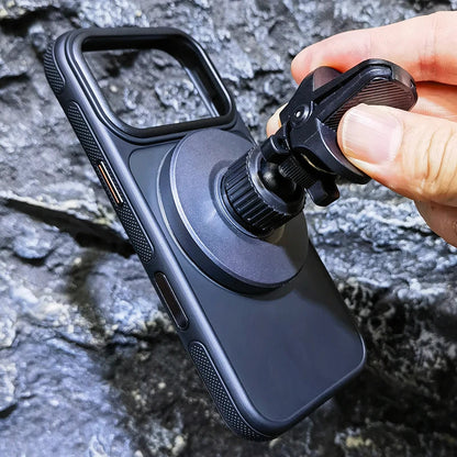 Magnetic 360 Degrees Rotating Ring Holder Case For iPhone 17 Pro Max / 17 Air