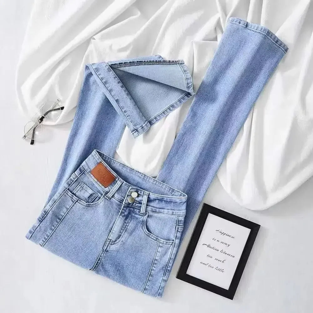 Women's Summer New High-waisted Slimming Casual Long Pants