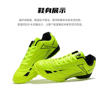 Hot Sale Youth Long Nail Soccer Shoes Children Students Large Size Broken Nail Soccer Shoes Unisex Training Shoes 35-45#