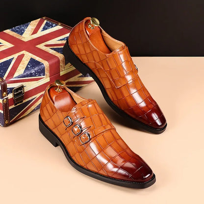 Men's Leather Suit Shoes – Formal Office Footwear, Genuine Leather, EU Size 40–48