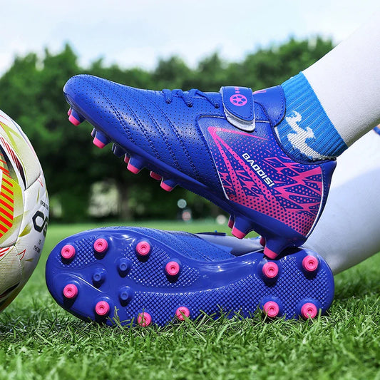 New Kid Soccer Shoes Match Non-Slip Professional Match Boys Outdoor Football Boots Comfortable Sneakers Sports Shoes Unisex