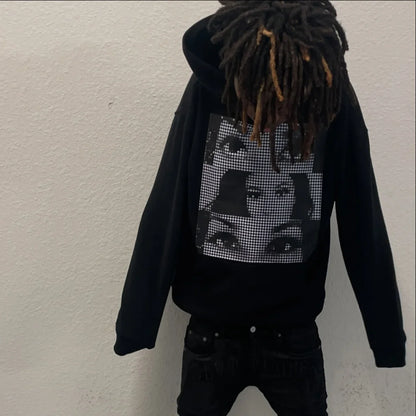 Vintage Style Hoodie Embroidery Print Hoodies Women Grunge Sweatshirt Tops Streetwear Harajuku Gothic Y2k Women Clothing