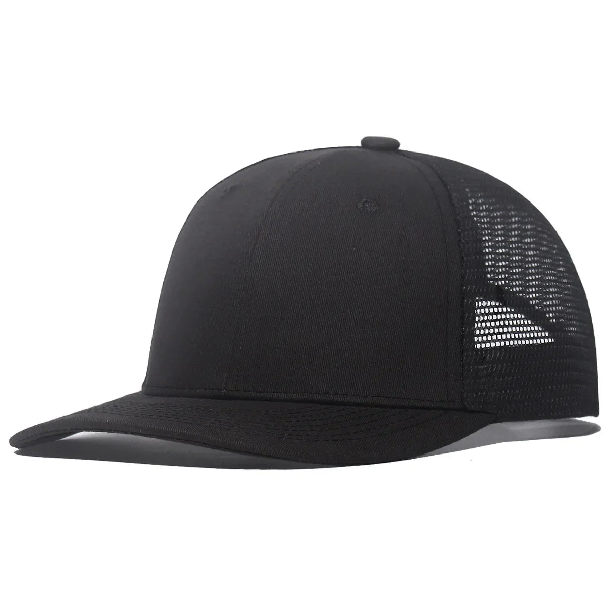 New Fashion Slight Curved Brim Baseball Cap For Men Women Summer Breakable Net Blank Truck Caps Sun Hat