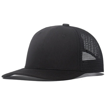 New Fashion Slight Curved Brim Baseball Cap For Men Women Summer Breakable Net Blank Truck Caps Sun Hat