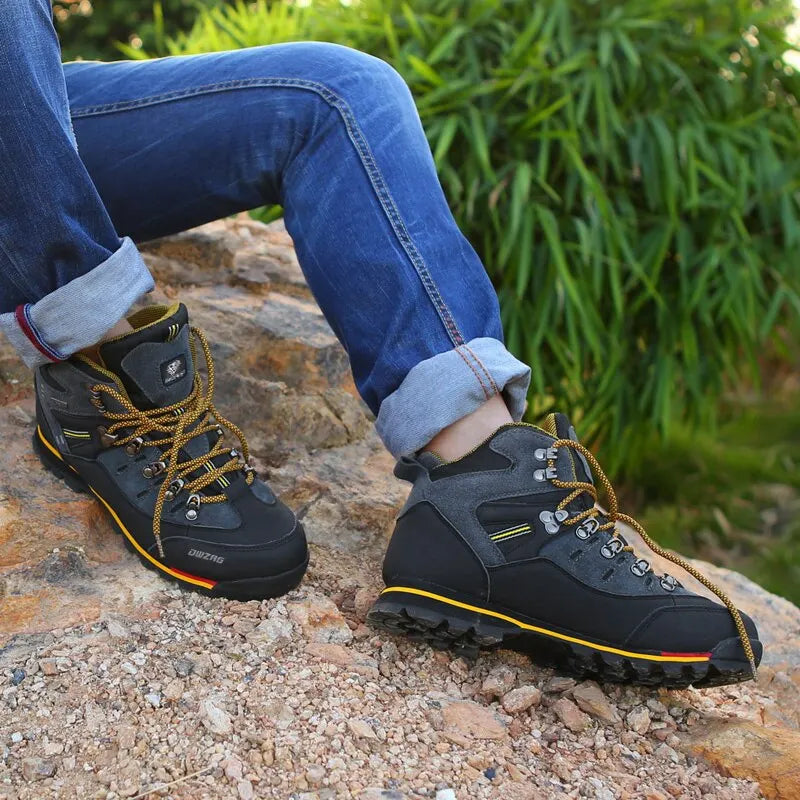 Men Boots Outdoor Mountain Climbing Sneaker Mens Top Quality Fashion Desert Tactical Hiking Boot Casual Snow Boots