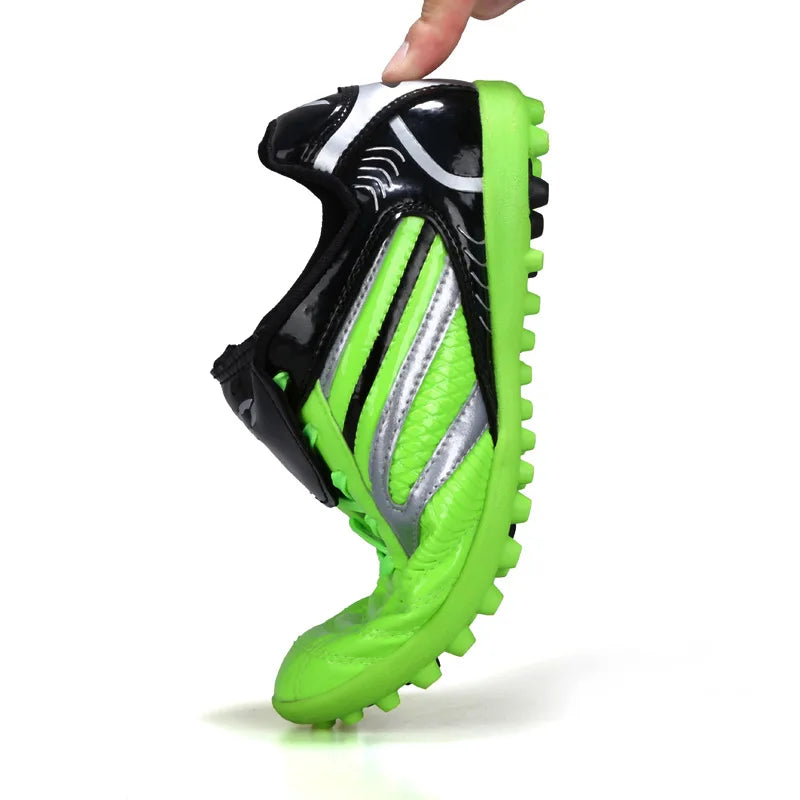 Professional Men's Soccer Cleats Firm Ground Football Boots Shoes Breathable Training Shoes for Outdoor Sports Soccer Outdoor