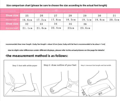 Spring Style Baotou Cool Kids' Shoes with Buckle Rivets School Performance Girl' Shoes with Heel Bright Diamond Children's Shoes