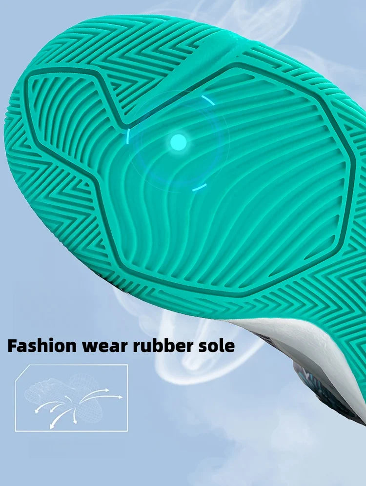 Children's basketball shoes non-slip breathable basketball training shoes with boys and girls basketball shoes sneakers 31-39