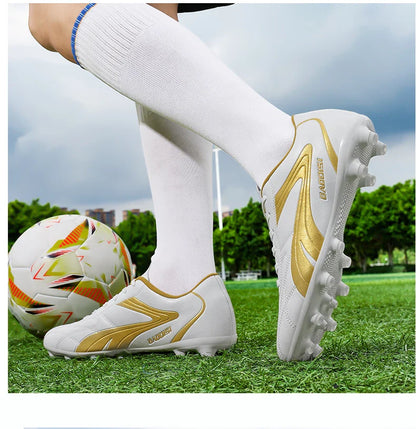 Mens Soccer Shoes Women Adults Society Football Cleats Ultralight Training Soccer Sneakers Outdoor Professional Football Boots