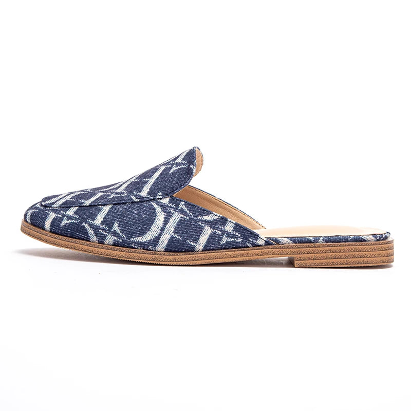 Women's Sandals Non Toe Outdoor Slippers Beach Shoes Luxury Summer New 2024 Slippers Women's Low Heel Shoes