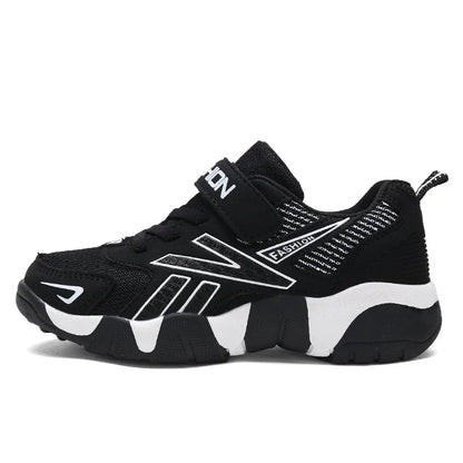 Children's Sneakers for Boy Lightweight Sport Tennis Shoes Fashion Breathable Mesh Kids School Running Basketball Shoes Non Slip