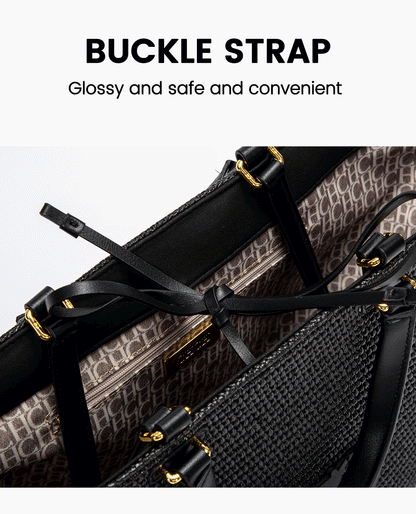 Women's Tote Bag 2024 New Vacation Beach Bag Beach Bag Handheld Shopping Bag