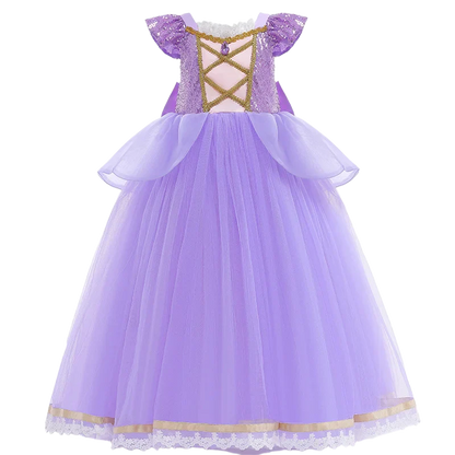 Cinderella Anna Elsa Costume Children Princess Dress for Girls Kids Cosplay Snow White Christmas Carnival Party Disguise Outfit