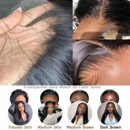 30 Inch Straight Human Hair Wigs 4x4 5x5 Glueless Bone Straight Lace Front Wigs 13x4 13x6 HD Lace Frontal Wigs For Black Women