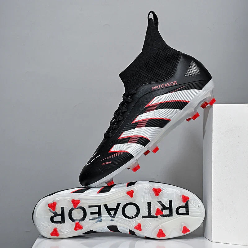 New Men Match Professional Football Boots Non-Slip TF/FG Soccer Shoes Boys Sneakers Comfortable Ankle Sports Shoes Unisex