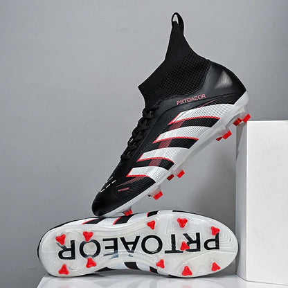 New Men Match Professional Football Boots Non-Slip TF/FG Soccer Shoes Boys Sneakers Comfortable Ankle Sports Shoes Unisex