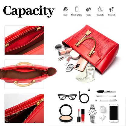 Women's Handbag 2024 New Brand Embossed Large Capacity Business Wallet
