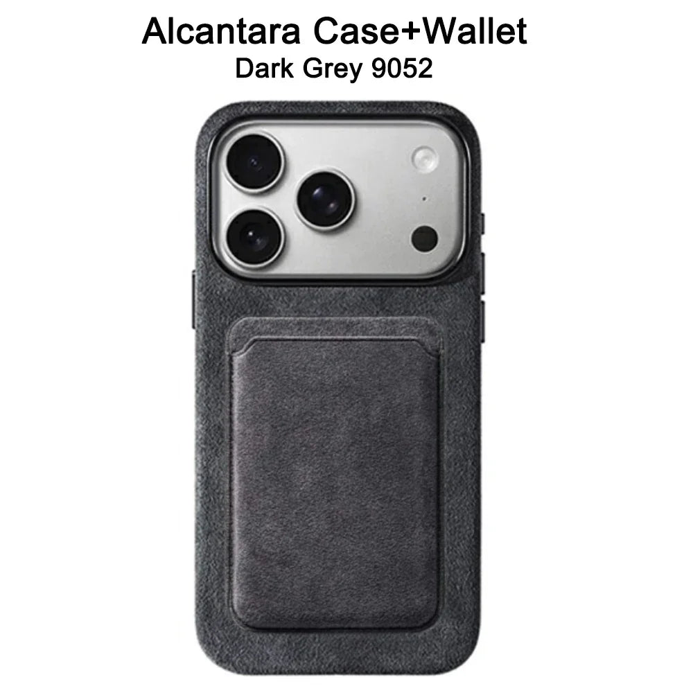 Italian Case for IPhone 17 Pro Max 17Pro with MagSafe Wallet Camera Button Magnetic Cover Orange Blue Protective Case