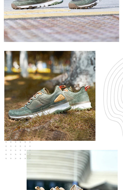 Tênis Masculino Respirável para Caminhada e Trekking Leve, Calçado Esportivo para Homens, Tênis Masculino para Esportes ao Ar Livre