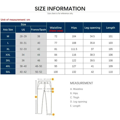 Men's Corduroy Straight Casual Pants Spring Autumn Business Leisure Fashion Trousers Regular Fit Male Pants Brand Clothes