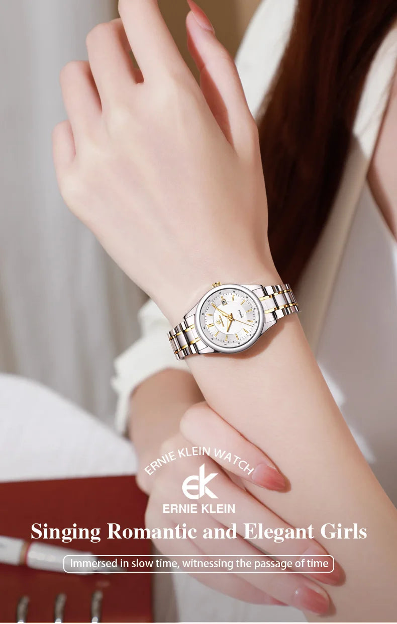 Women‘s Watches Simple Luxury Fashion Elegant Female Wristwatch Waterproof Luminous Date Exquisite Gift for Girl