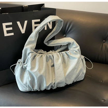 Hot Selling Fashion Nylon Pleated Women's Crossbody Bag 2026 New Casual Trend Versatile Large Capacity Tote Women's Shoulder Bag