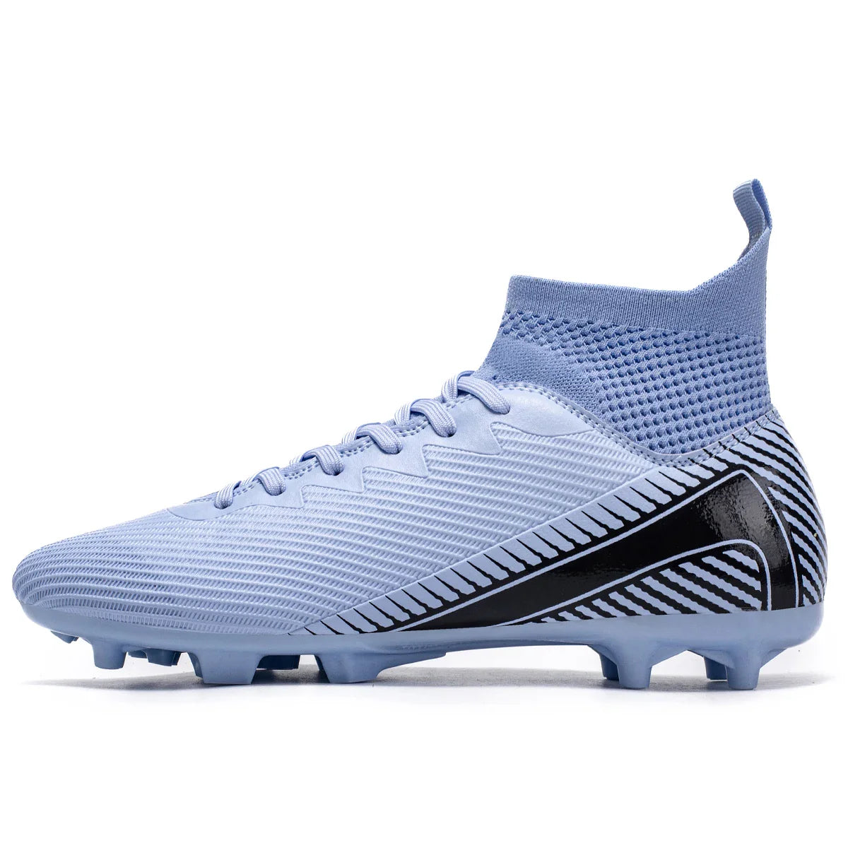 Breathable AG FG football shoes PU Fabric Mesh Upper TPU Wear-resistant Sole Non-slip Design For Kids Youth Daily Play