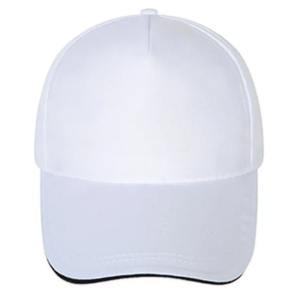 Custom DIY Baseball Caps For Men Woman Hat Custom Logo Men's cap Print Text Design Trucker velcro Hat designer cap men