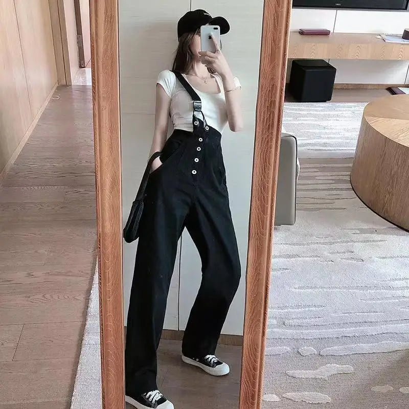 Women Jeans Fashion Female Vintage Hight Waist Casual Trousers