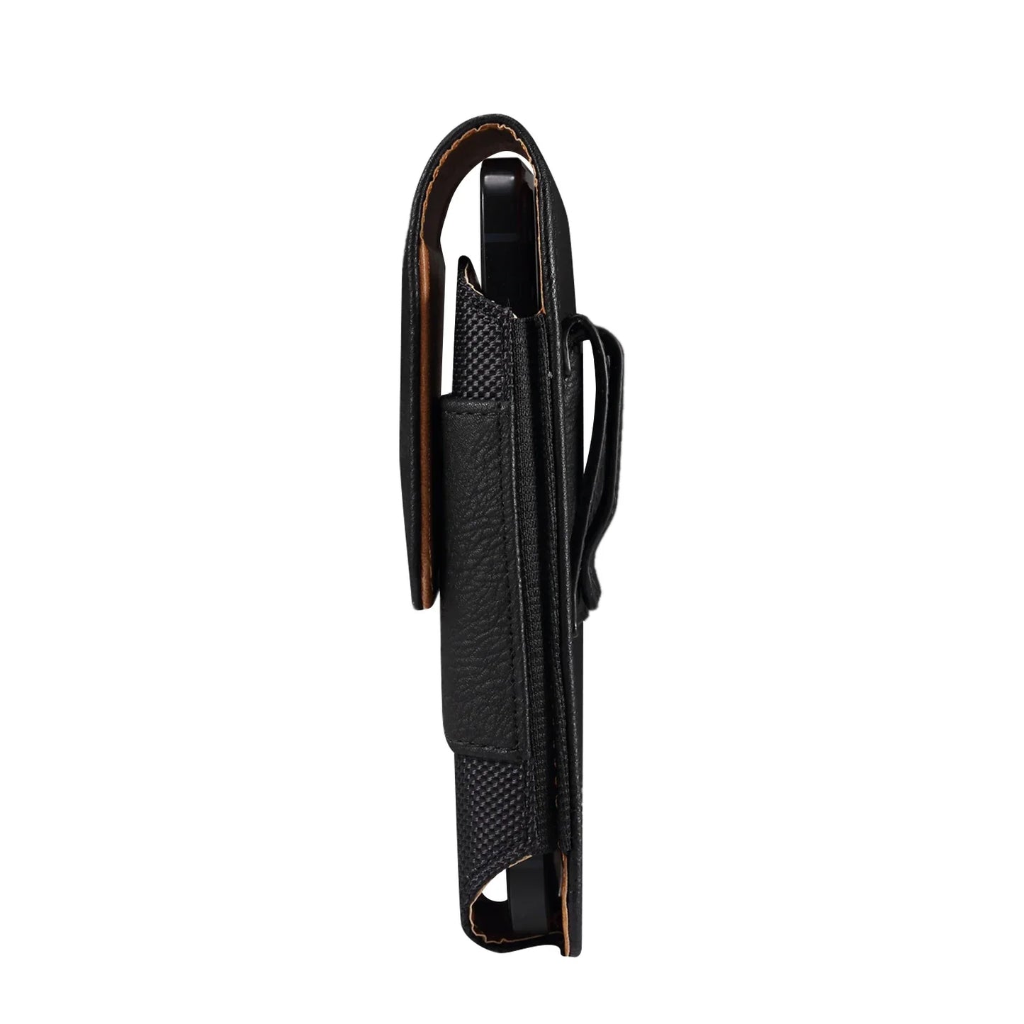 Universal Leather Men Waist Bag Mobile Phone Belt Clip Case For iPhone Samsung Galaxy Xiaomi Redmi Poco Oppo 7 Pro Holster Pouch