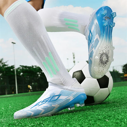 Men Soccer Shoes Society FG/TF Professional Original Women Football Boots Cleats Grass Outdoor Training Unisex Non Slip Sports