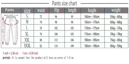 2025 Men Hot Cool Printed Jogger Pants High Quality Men's Autumn Winter Casual Sports Sweatpants Outdoor Running Wear